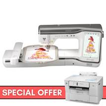 Brother Stellaire 2 Sewing & Embroidery Machine - XJ2 | Included FREE: Stellaire 2 Bundle