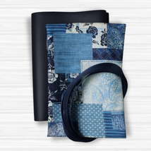 Easy Tote Bag Fabric Kit - Denim On Denim