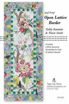 Goof-Proof Lattice Border Table Runner & Placemats TLP1239