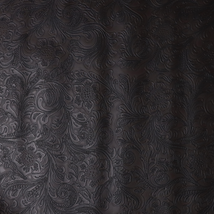 Precut Vinyl - Western Floral- Chocolate 18"x54"