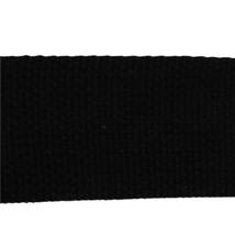 2" Cotton Webbing-Black WC/200-030
