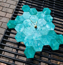 Hexi Clock - A New English Paper Piecing (EPP) Project