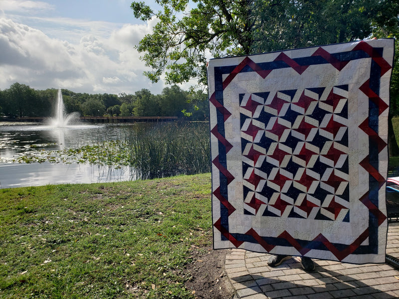 Tips and Tricks: BasiX ruler, flange binding and Triangulations By Mary-Jeanine Ibarguen