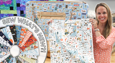 Sew What's New? - Bon Voyage by Rifle Paper Co!