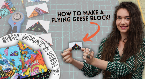Sew What's New: Summer Birds & Flying Geese Demo!