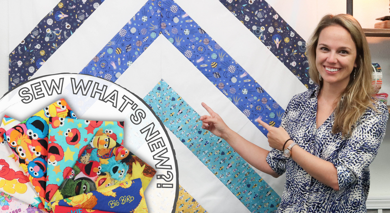 Sew What's New: Blast Off & Sesame Street!