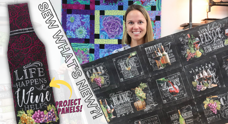 Sew What's New: Life Happens, Wine Helps!
