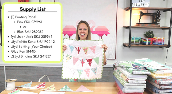 New Fabric Video #44: Notting Hill, Poppy & Posy & Painterly Petals (Plus 2 Projects)
