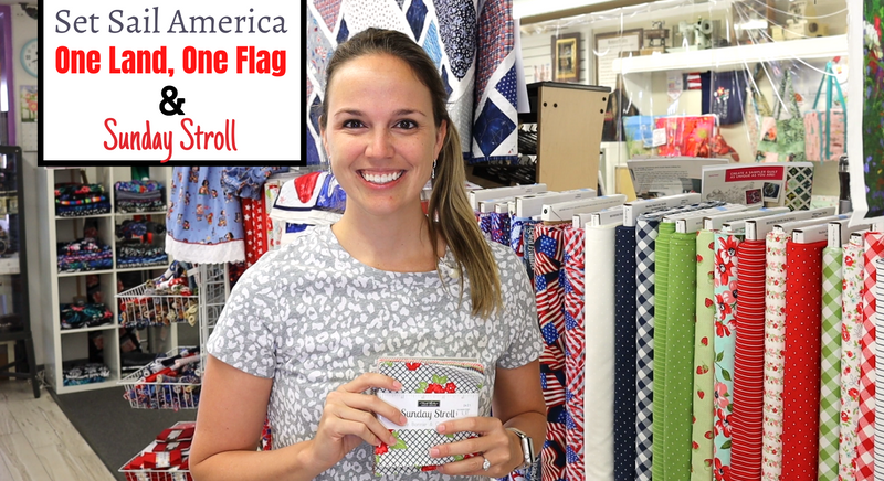 New Fabric Video #51: One Land One Flag, Set Sail America, & Sunday Stroll