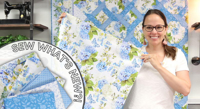 Sew What's New: Periwinkle Spring Quilt Kits!