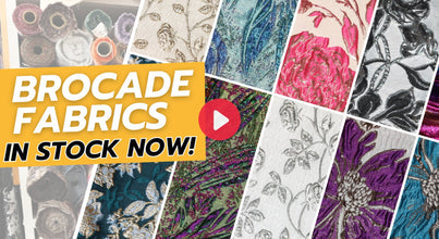 Brand New Brocade Fabrics - In Stock NOW!