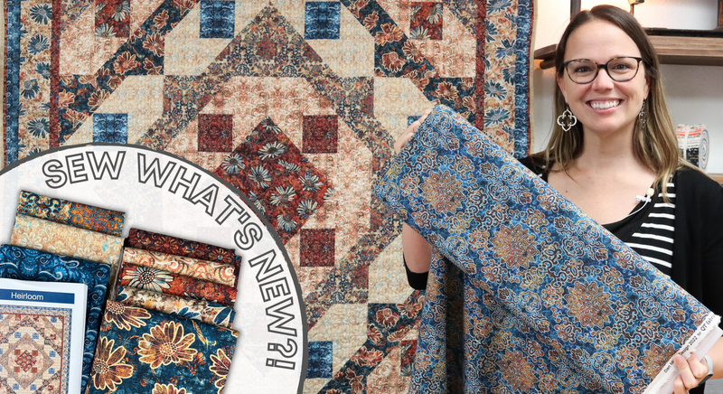Sew What's New: Heirloom & Blossom by Dan Morris!