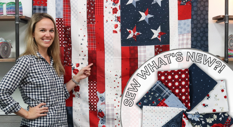 Sew What's New: American Dream Quilt Kit & Fabrics!