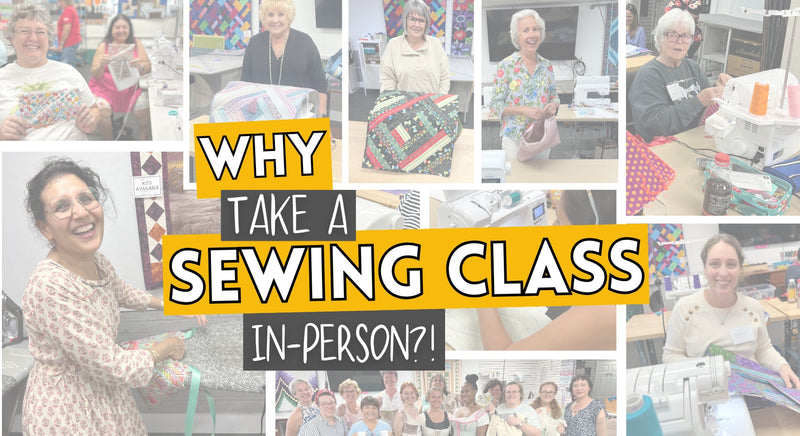 Why Take A Class At The Sewing Studio?