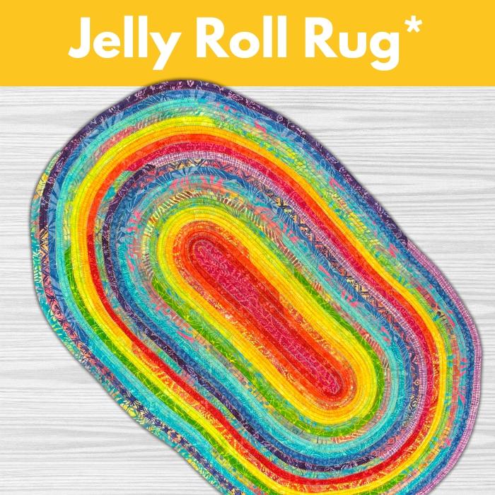 Jelly Roll Rug** Mon 11/03 9:30am-12:00