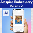 Artspira Embroidery Basics 2** Fri 12/12 1:00-4:00pm