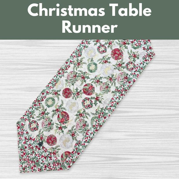 Christmas Table Runner* Sat 12/13 9:30am-12:00