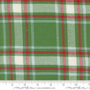 16" Toweling-Classic Retro Holiday Christrmas Green Plaid 920-308