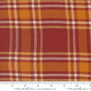 16" Toweling-Classic Retro Holiday Christrmas Rust Harvest Plaid 920-316
