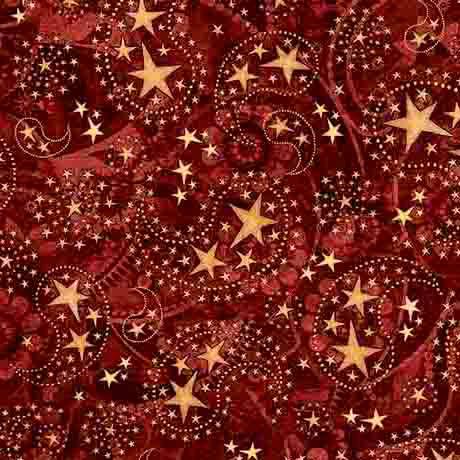 1776-Paisley & Stars Brick 2600-31665-M