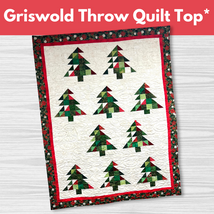 Griswold Throw Quilt Top* Tues 11/04, 11/11, & 11/18 1:00-4:00pm