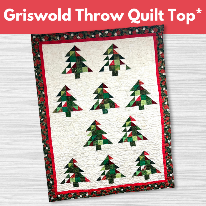 Griswold Throw Quilt Top* Tues 11/04, 11/11, & 11/18 1:00-4:00pm