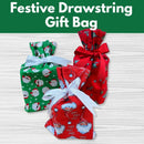 Festive Drawstring Gift Bag* Thurs 12/18 9:30am-12:00