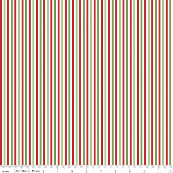 1/8" Stripe-Christmas C495-CHRISTMAS