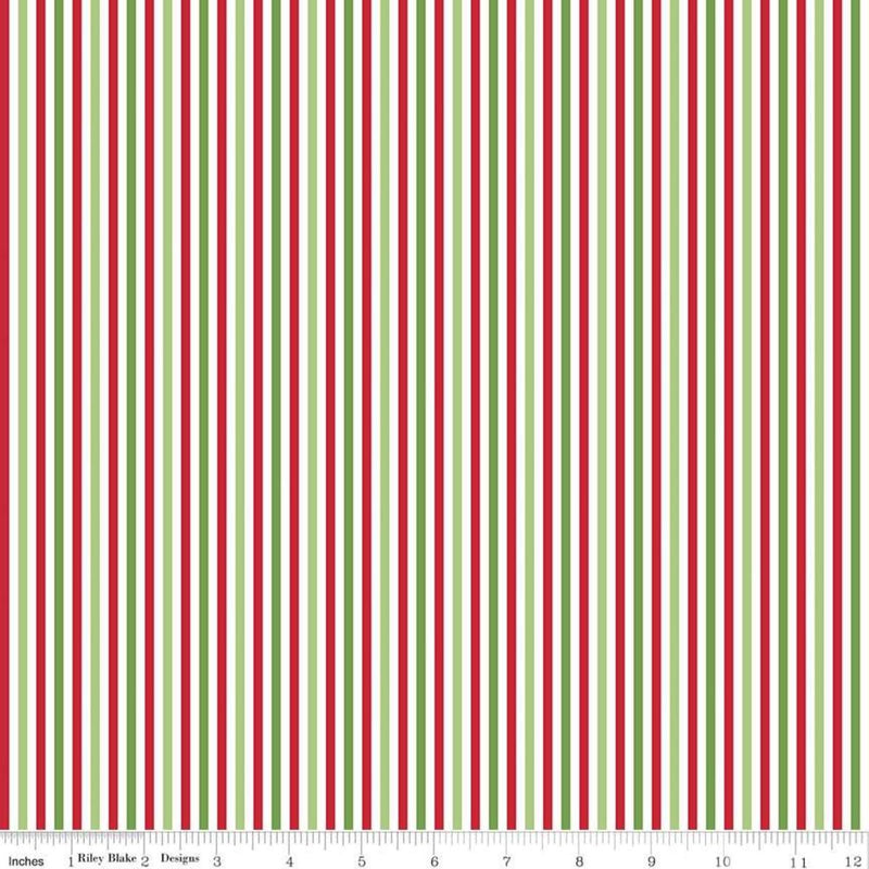 1/8" Stripe-Christmas C495-CHRISTMAS