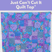 Just Can't Cut It Quilt Top* Fri 12/05, 12/12, & 12/19 9:30am-12:30pm
