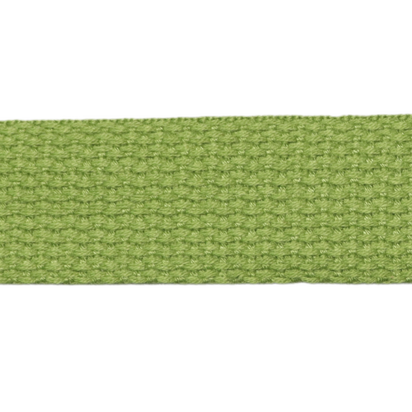 1in Cotton Webbing Basil 25MM-C-7