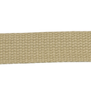 1in Cotton Webbing Beige 25MM-C-12