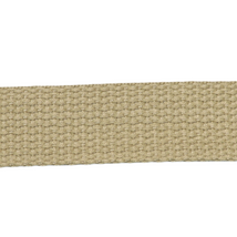 1in Cotton Webbing Beige 25MM-C-12