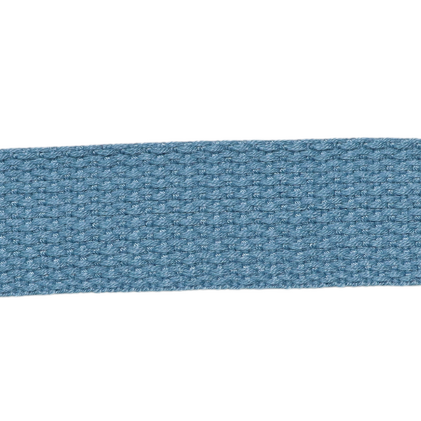 1in Cotton Webbing Cadet Blue 25MM-C-30