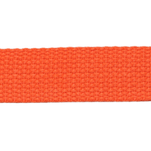 1in Cotton Webbing Orange 25MM-C-2