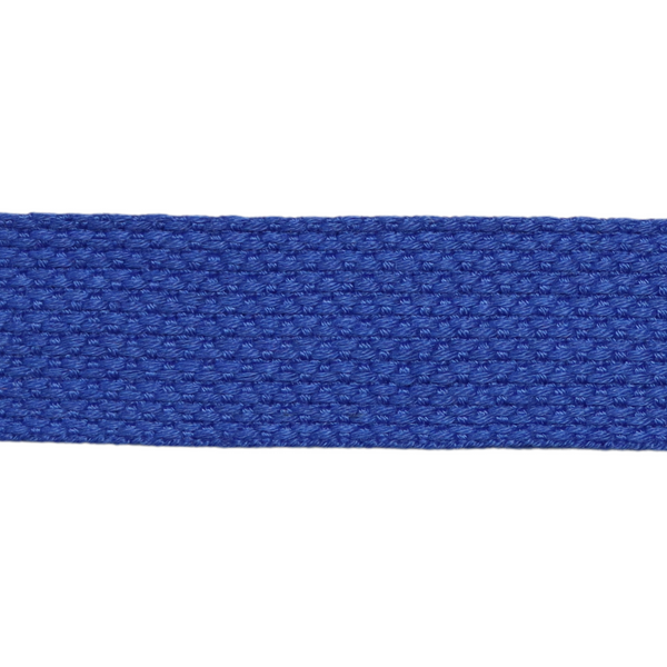 1in Cotton Webbing Royal Blue 25MM-C-35