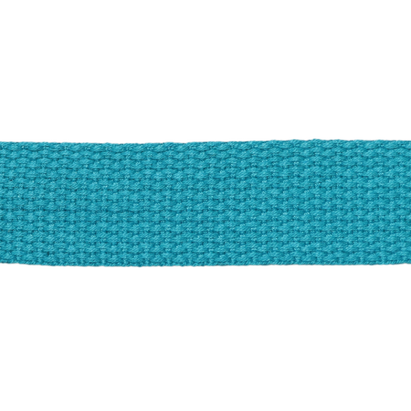 1in Cotton Webbing Teal 25MM-C-49