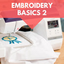 Embroidery Basics 2** Sat 11/22 1:30-4:30pm