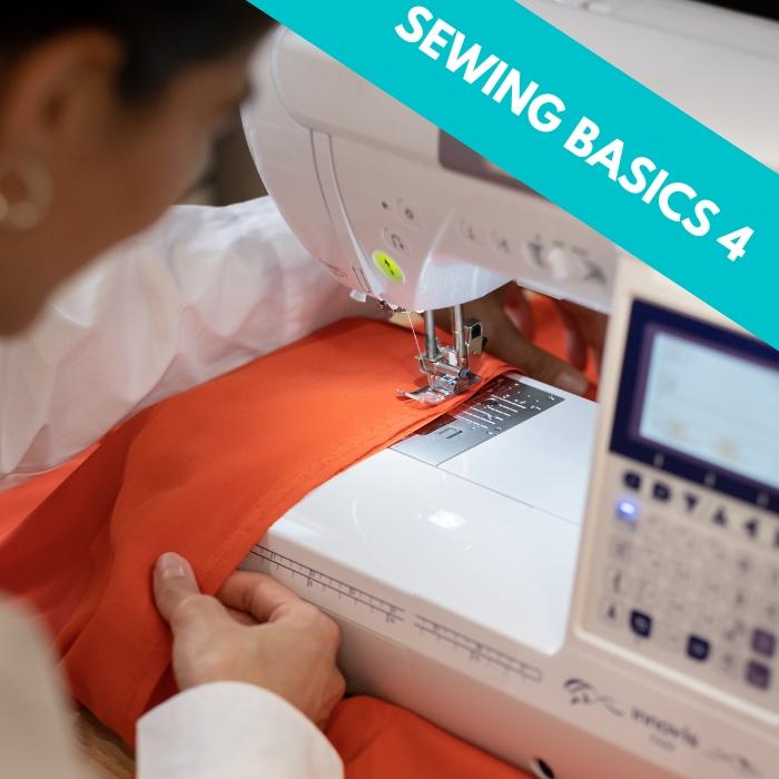 Sewing Basics 4**** Tues 12/02, 12/09, 12/16, & 12/23 1:00-3:30pm