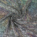 Nylon/Spandex w/Foil BLACK/SILVER