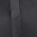 1in Poly/Nylon Herringbone Webbing Black 25MM-19