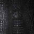 Precut Vinyl - Aussie Gator - Black - 18"x27"