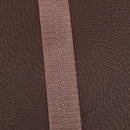 1in Poly/Nylon Herringbone Webbing Brown 25MM-11