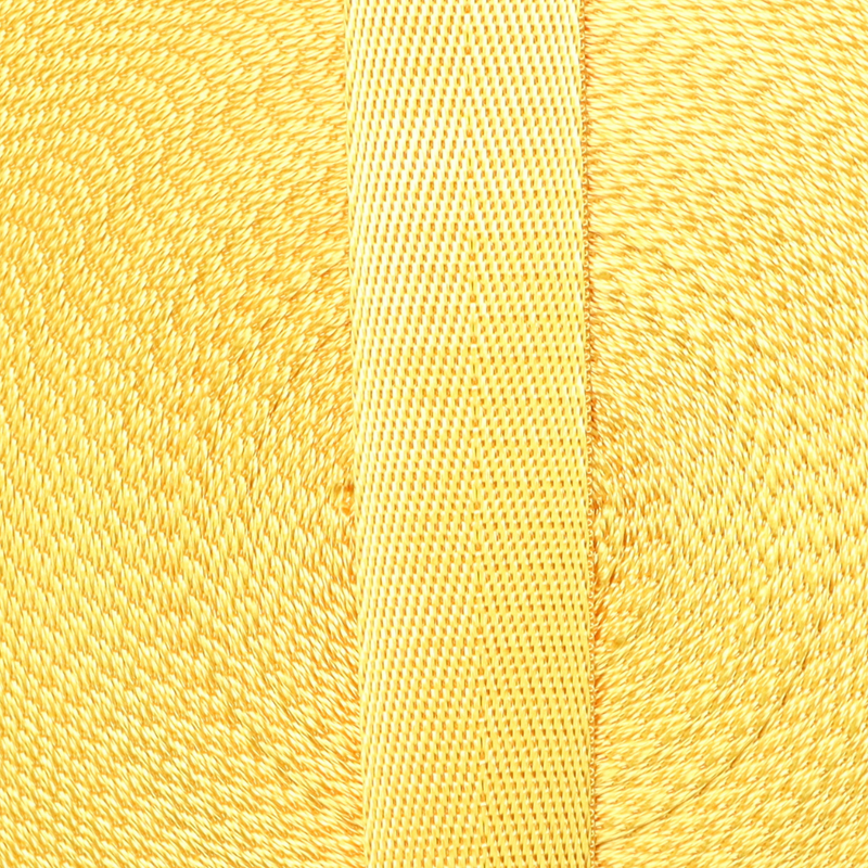 1in Poly/Nylon Herringbone Webbing Daffodil 25MM-5