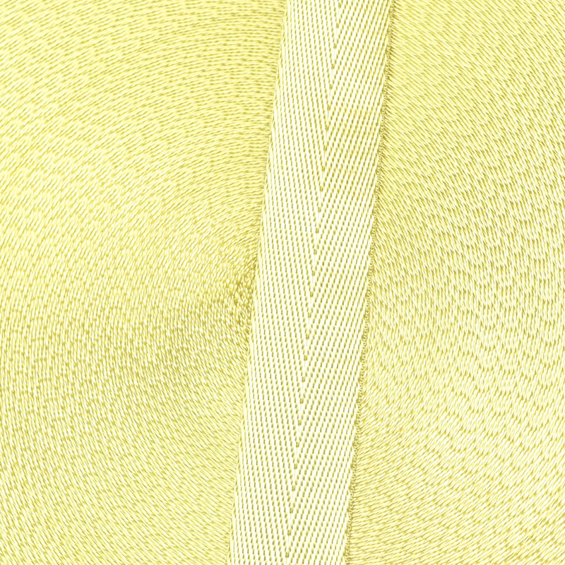 1in Poly/Nylon Herringbone Webbing Butter 25MM-56
