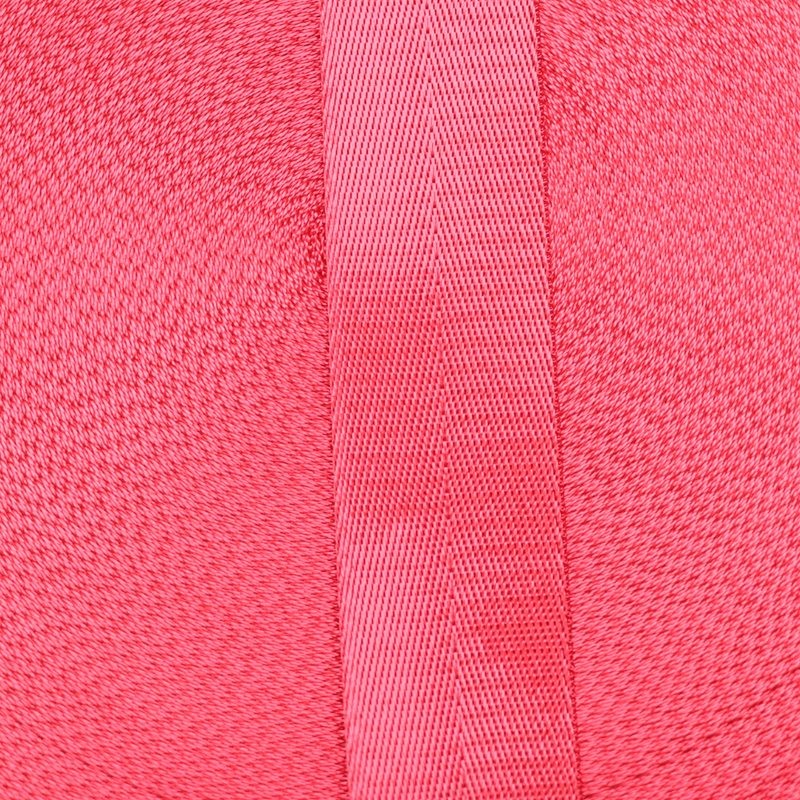 1 1/2in Poly/Nylon Herringbone Webbing Red 38MM-3