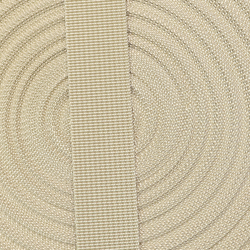 1in Poly/Nylon Webbing Tan 25MM-P-31