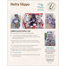 Hefty Hippo Pattern RHS-HHPP-1