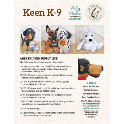 Keen K-9 Pattern RHS-KKPP-1