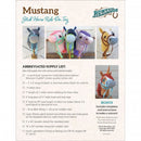 Mustang Stick Horse Pattern RHS-MSH-1